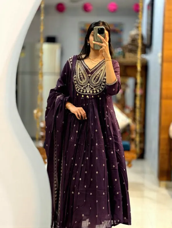 Royal_Plum_Embroidered_Anarkali_Kurta_Set_with_Matching_Dupatta