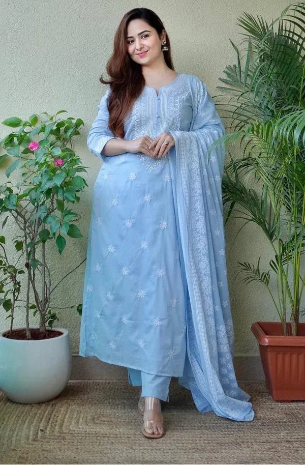 Sky_Blue_Embroidered_Kurta_Set_with_Dupatta