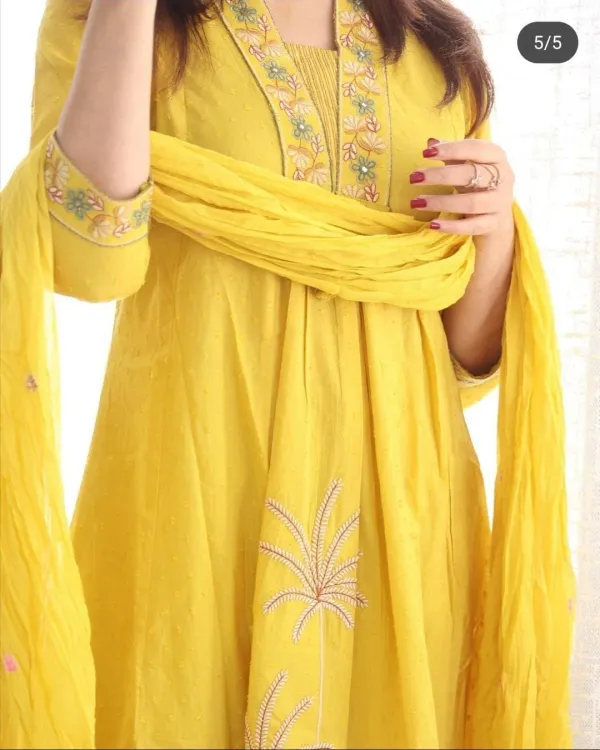 Sunshine_Yellow_Embroidered_Kurta_Set_with_Matching_Dupatta