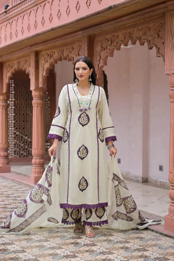 Women’s_Cream_Printed_Kurta_Palazzo_Set_with_Dupatta