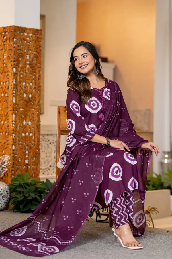 Women’s_Wine_Purple_Ethnic_Printed_3-Piece_Suit_Set