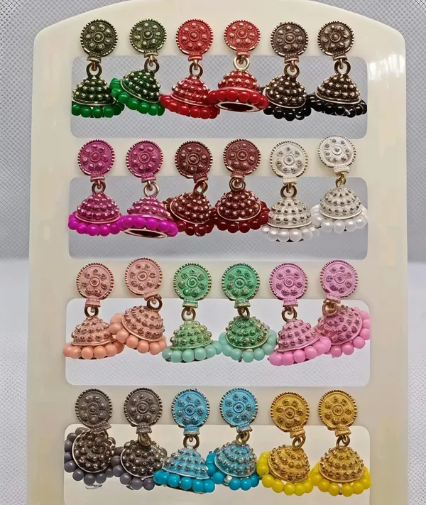 Multicolor_Alloy_Meenakari_Enamel_Jhumka_Earrings_For_Women