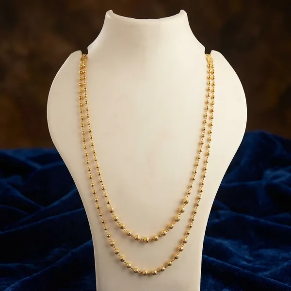 Gold_Alloy_Beaded_Chain_Necklace_Set_For_Women