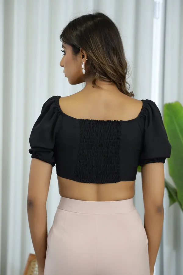 Black_Crepe_Nicole_Button_Crop_Top_For_Women