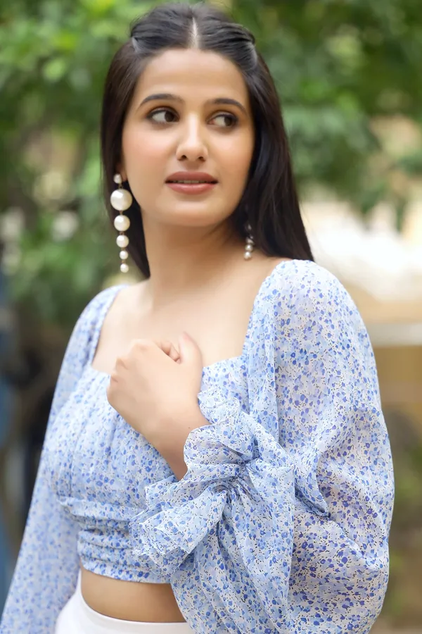 Blue_Chiffon__Sky_Bloom_Top_For_Women