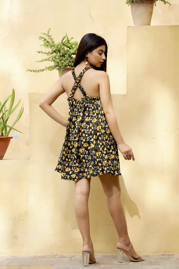 Black_Blended_Fabric__Carnival_Dress_For_Women