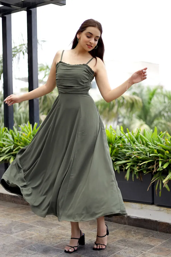 Olive_Georgette_Isabelle_Midi_Dress_For_Women