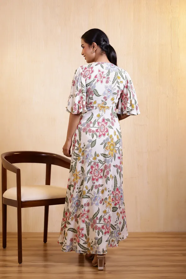 White_Cotton_Blend_Candy_Floral_Midi_Dress_For_Women