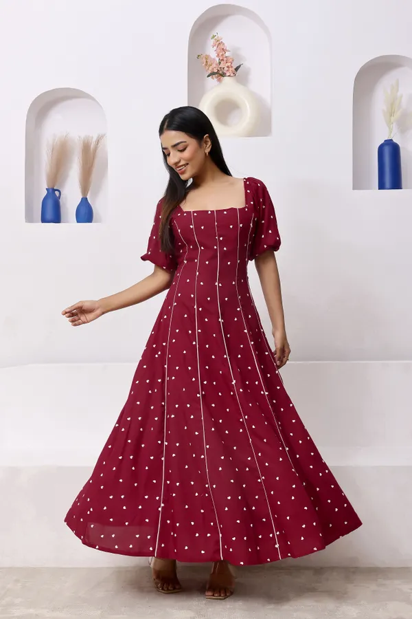 Maroon_Rayon_Heart_Maxi_Dress_For_Women