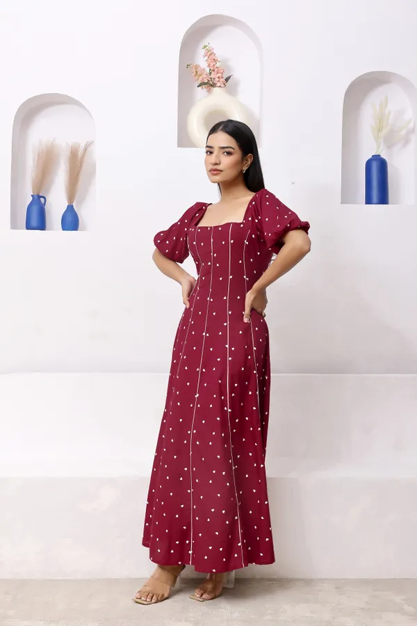 Maroon_Rayon_Heart_Maxi_Dress_For_Women