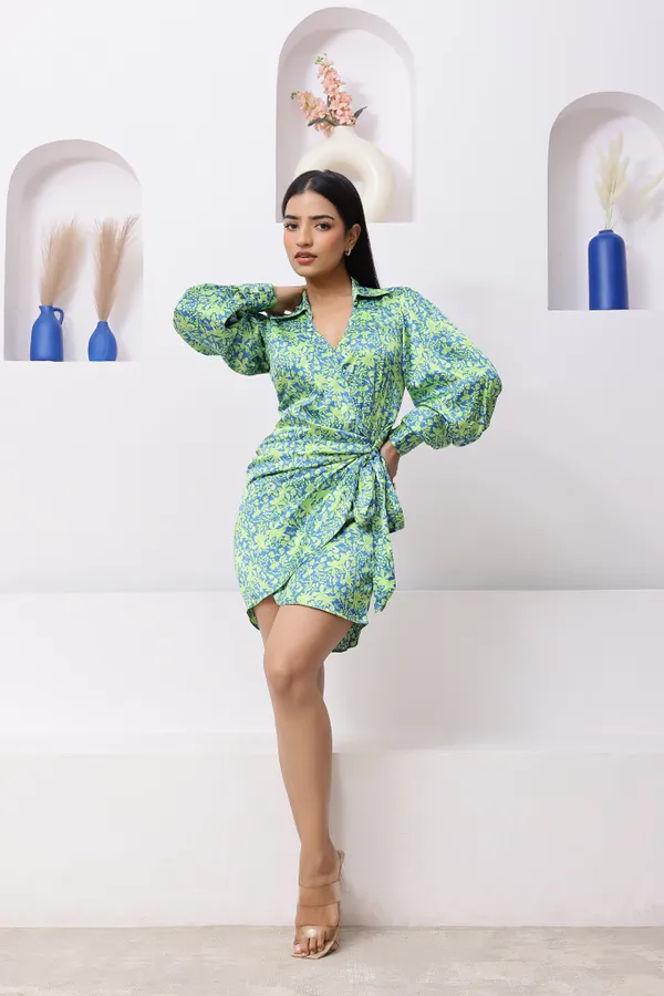 Multi-Color_Satin_Mini_Dress_For_Women