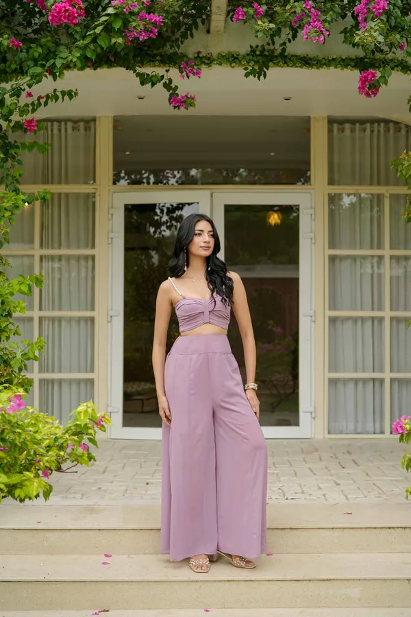 Lilac_Georgette_Co-ord_Set
