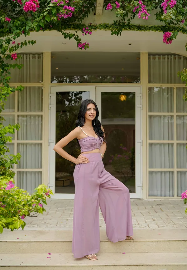 Lilac_Georgette_Co-ord_Set