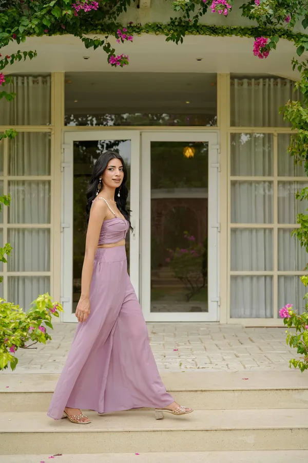 Lilac_Georgette_Co-ord_Set