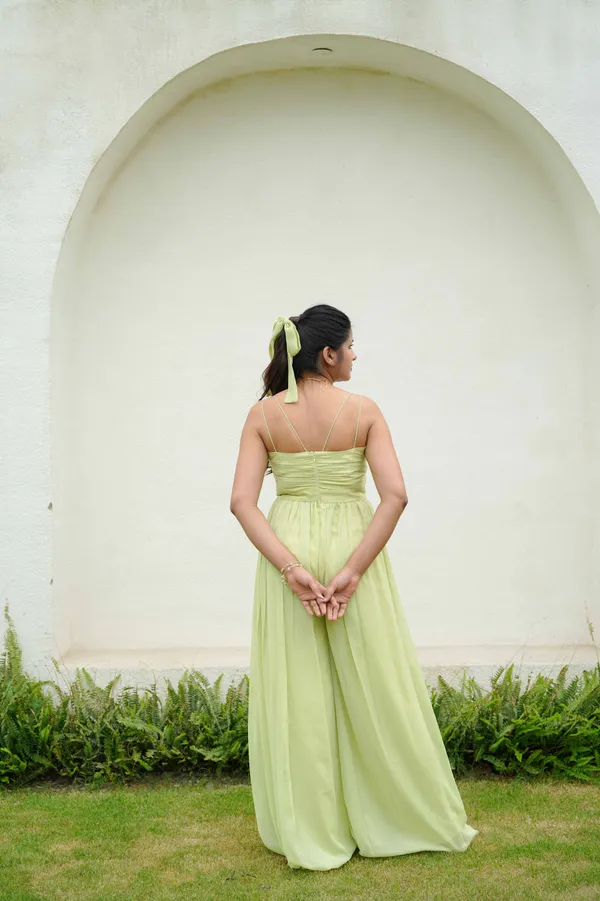 Lime_green_Chiffon_jumpsuit
