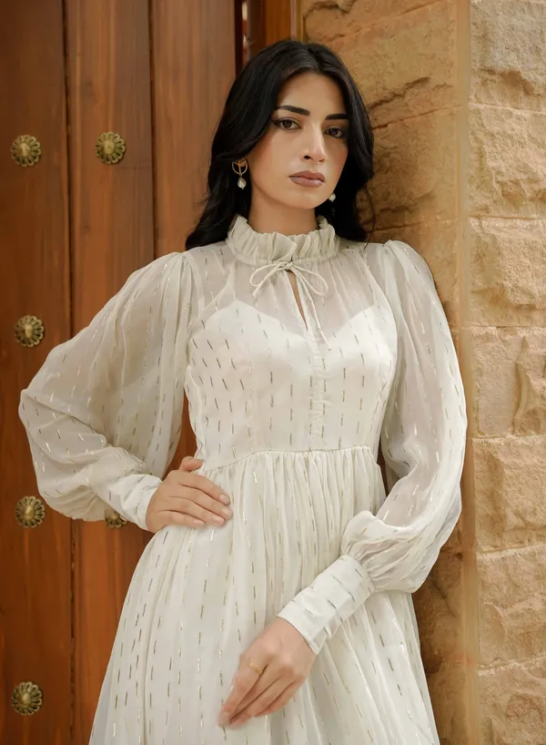 Off-White_chiffon_mini_dress