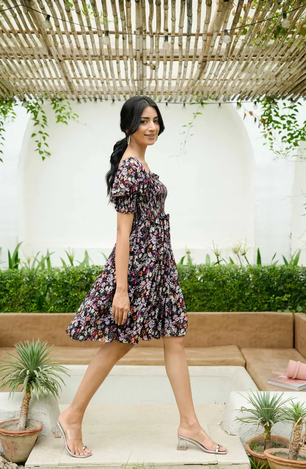 Black_flora_mini_dress