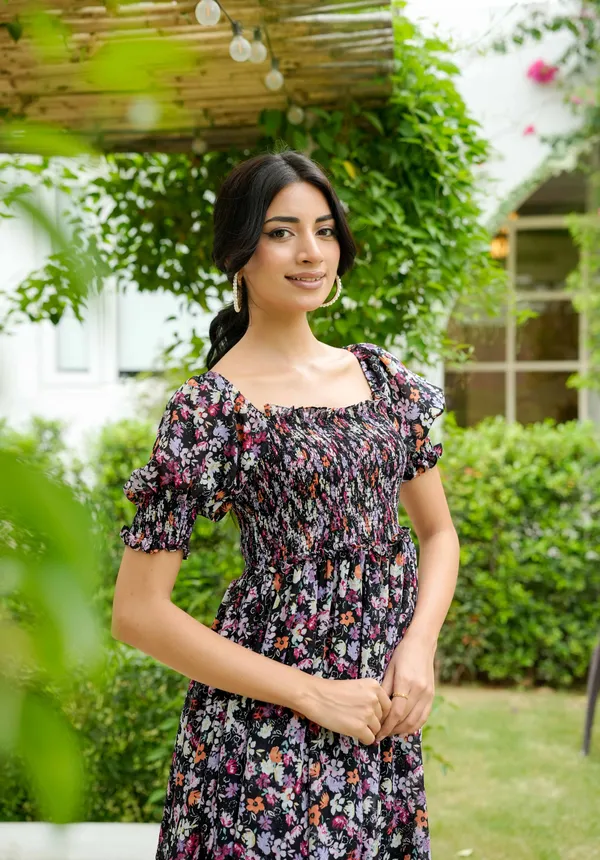 Black_flora_mini_dress