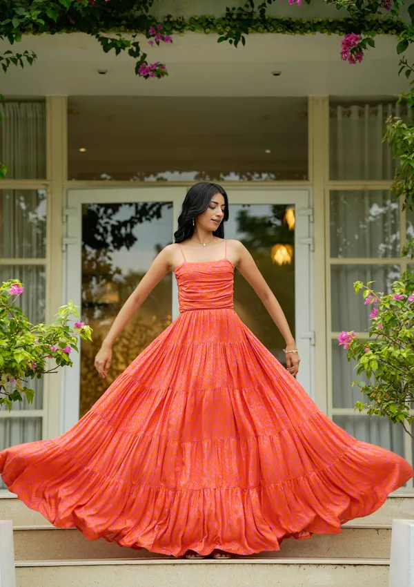 Orange_Layered_maxi_dress