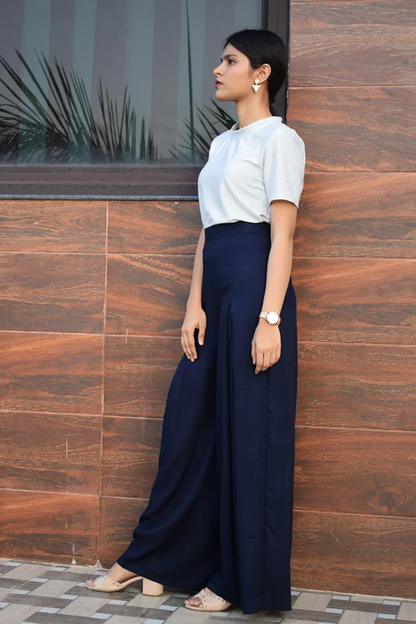 Navy_Blue_Rayon_Palm_Palazzo_Pants_For_Women