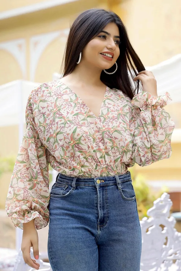 Beige_Georgette_Vienna_Top_For_Women