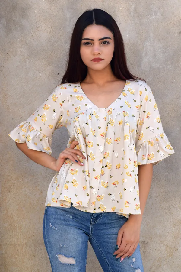 Nude_Crepe_Casey_Top_For_Women