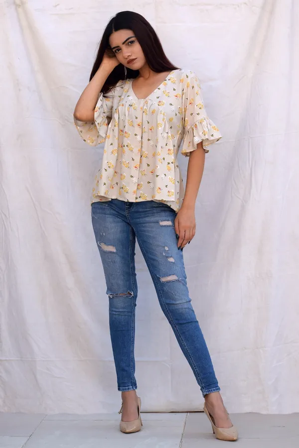 Nude_Crepe_Casey_Top_For_Women