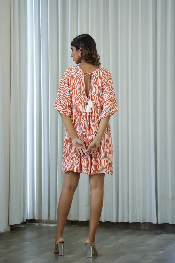 Orange_Cotton_Mia_Mini_Dress_For_Women