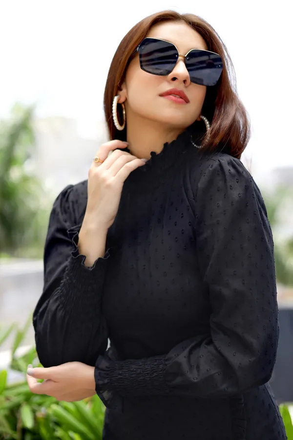 Black_Cotton_Ama_Midi_Dress_For_Women