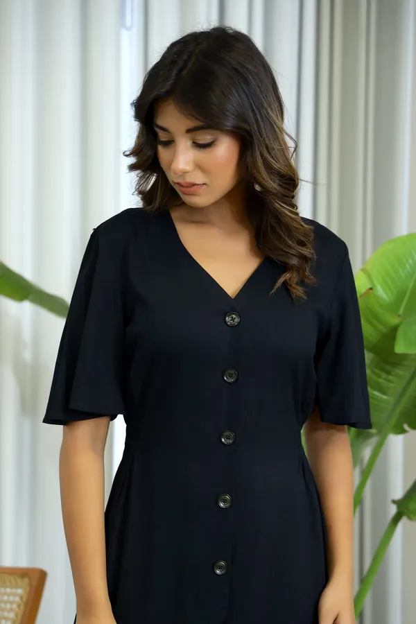Black_Rayon_Aura_Button_Down_Dress_For_Women