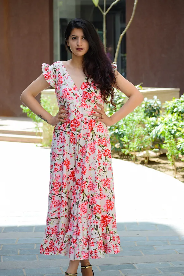 White_Crepe_Wildflower_Wrap_Maxi_Dress__For_Women