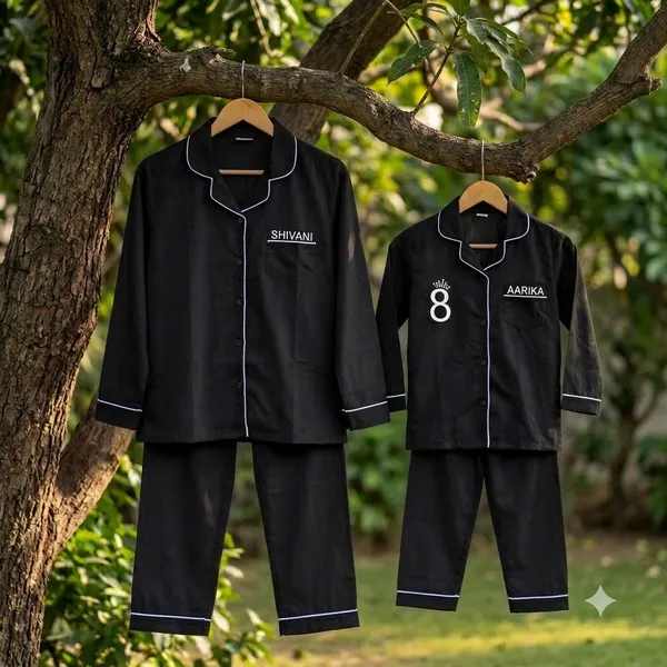 Black_Mom_&_Kid_Twinning_Night_Suit_Sets_(Pack_of_2)