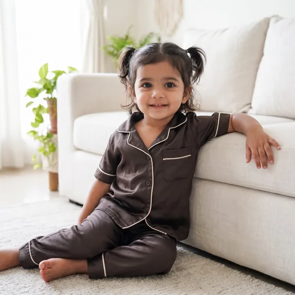 Brown_Satin_Night_Suit_-_Half_Sleeves