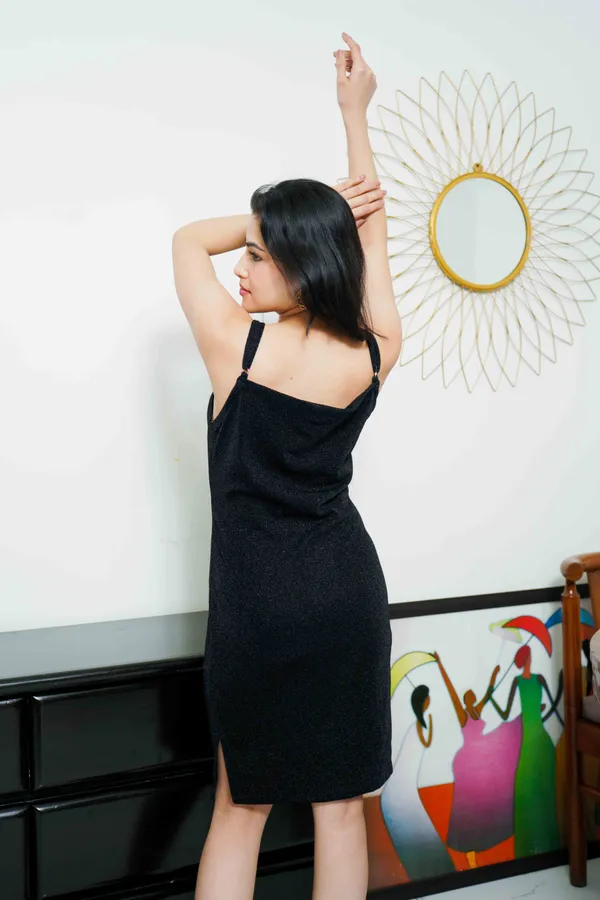 Black_Lycra_Blend_Square_Neck_Sleeveless_Knee_Length_Bodycon_Dress_For_Women