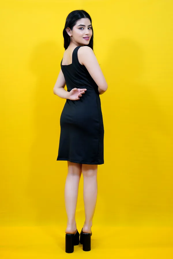 Dark_Blue_Lycra_Blend_Square_Neck_Sleeveless_Knee_Length_Bodycon_Dress_For_Women