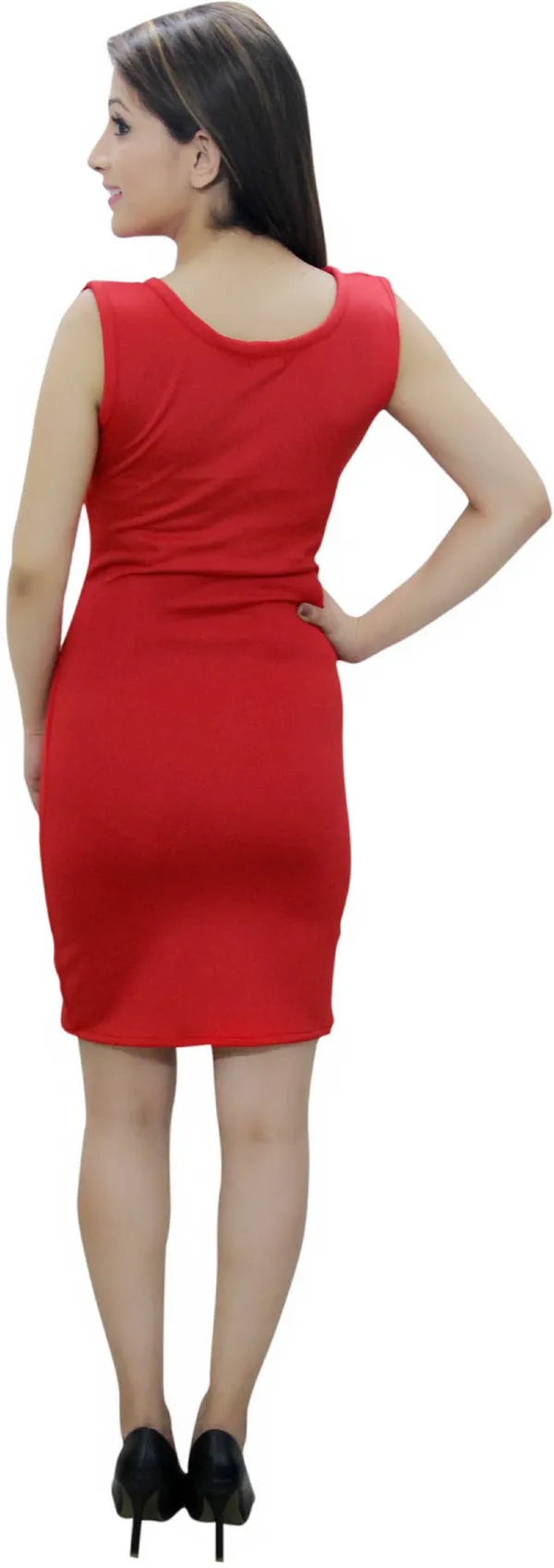 Red_Lycra_Blend_Round_Neck_Sleeveless_Above_Knee_Bodycon_Dress_For_Women