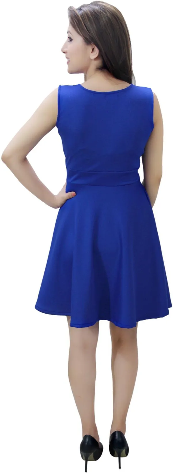 Dark_Blue_Lycra_Blend_U_Neck_Sleeveless_Above_Knee_Fit_And_Flare_Dress_For_Women