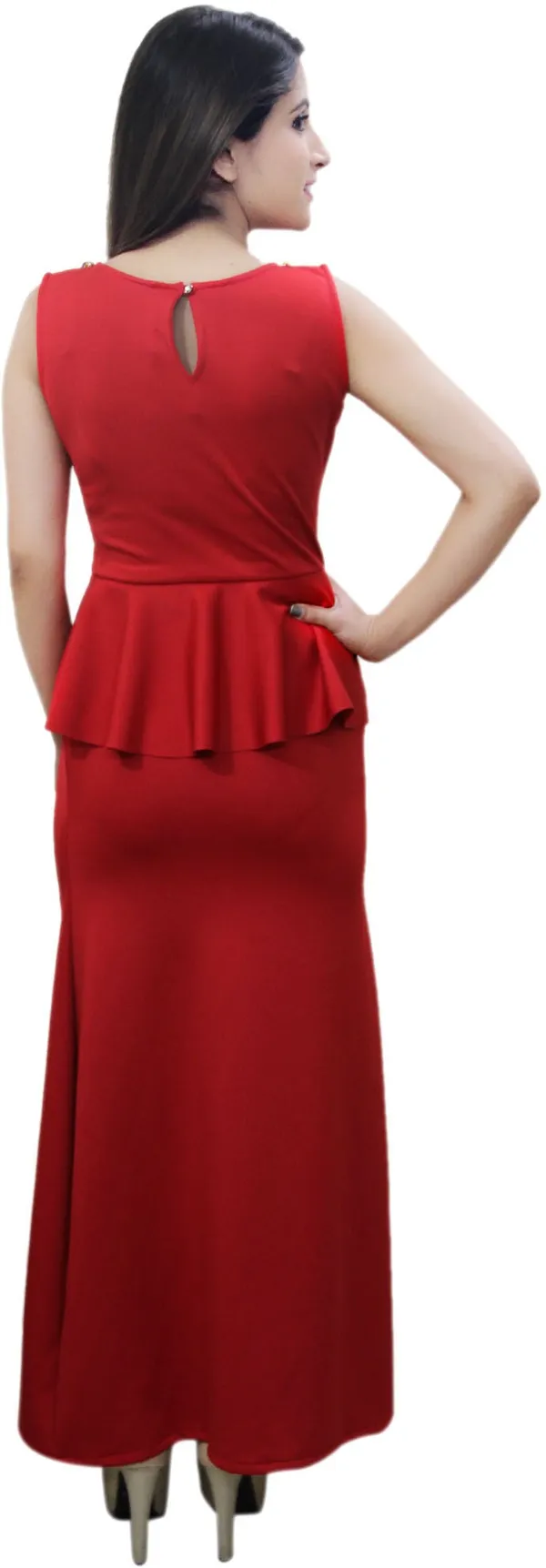 Red_Lycra_Blend_Round_Neck_Sleeveless_Full_Length_Maxi_Dress_For_Women