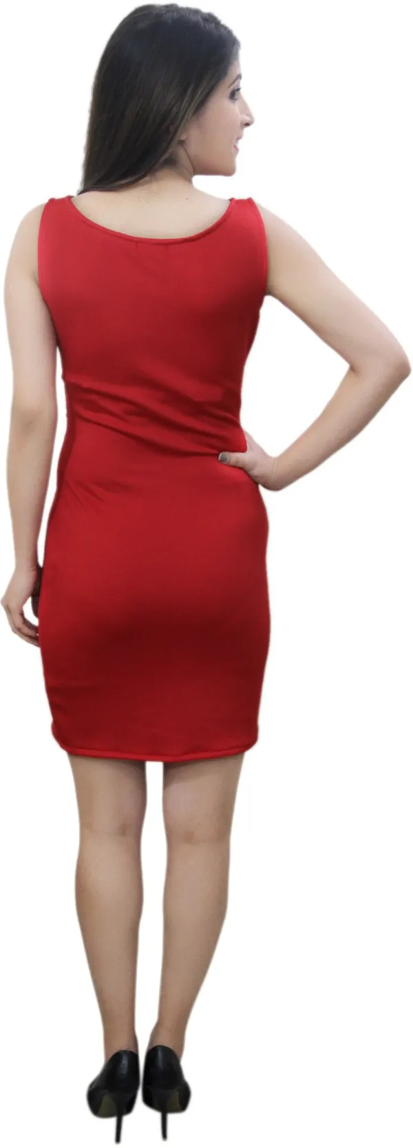 Red_Lycra_Blend_Round_Neck_Sleeveless_Above_Knee_Sheath_Dress_For_Women