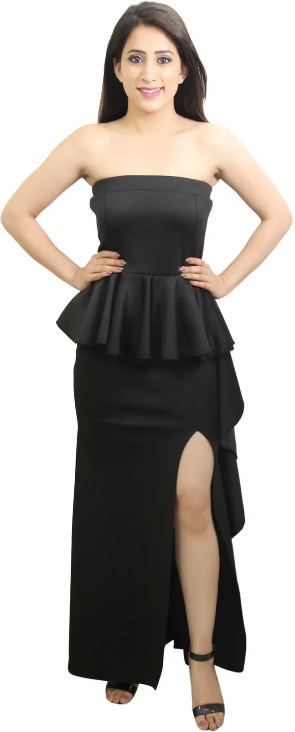 Black_Lycra_Blend_Off_Shoulder_Sleeveless_Full_Length_Peplum_Dress_For_Women