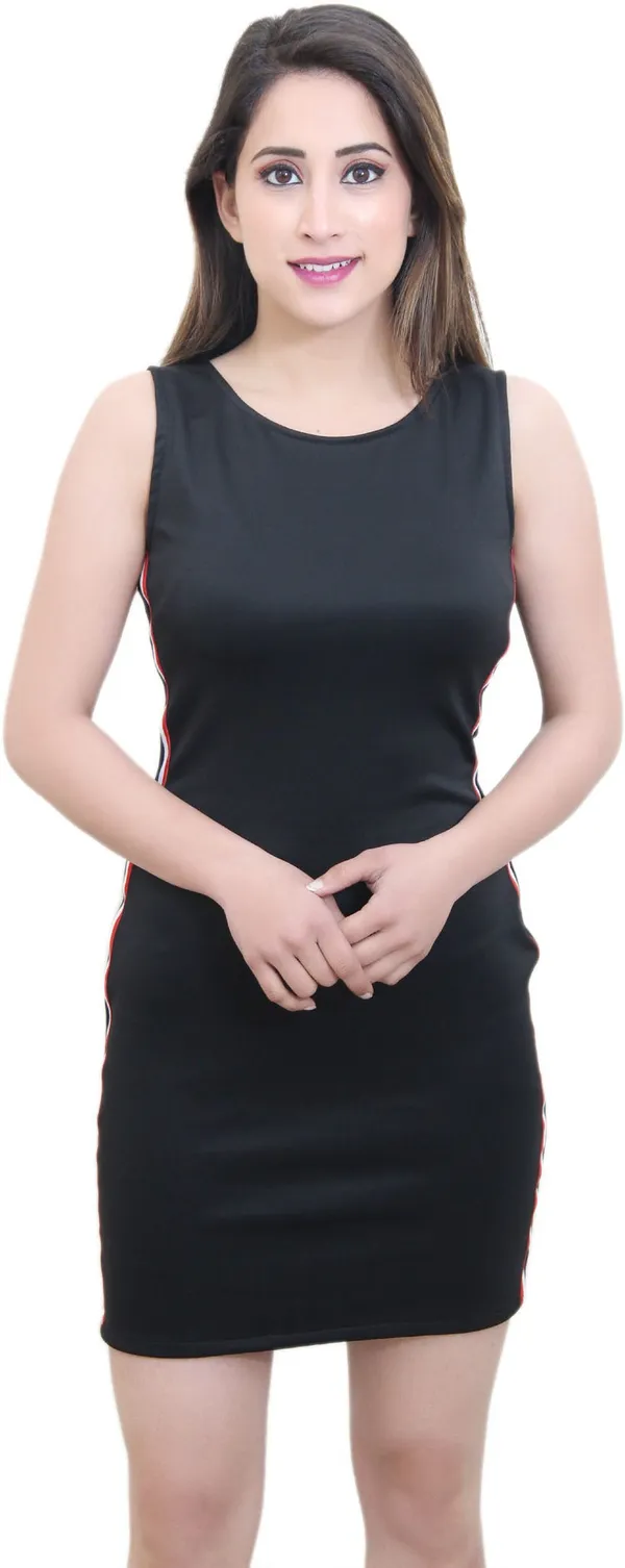 Black_Lycra_Blend_Round_Neck_Sleeveless_Above_Knee_Bodycon_Dress_For_Women