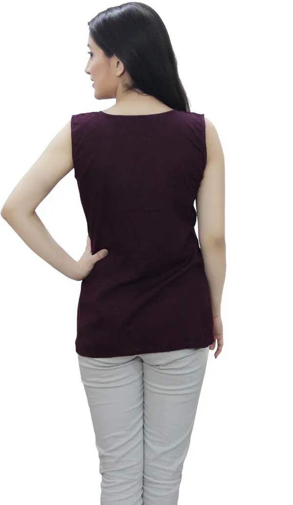 Purple_Casual_Sleeveless_Solid_Tops_For_Women