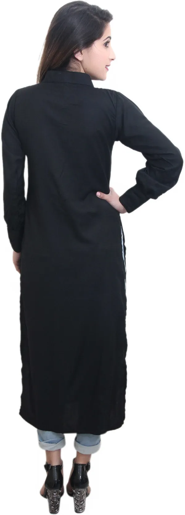 Black_Party_Full_Sleeve_Solid_Tops_For_Women