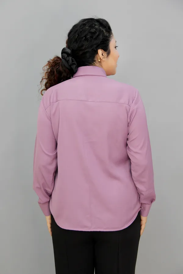 Purple_Georgette_Full_Sleeve_Solid_Hip_Length_Regular_Fit_Shirt_For_Women
