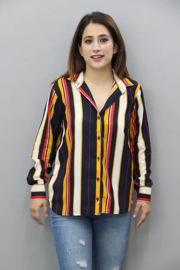 Women_Regular_Fit_Striped_Spread_Collar_Casual_Shirt