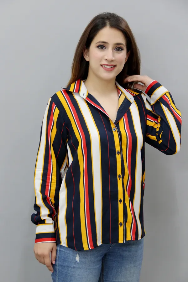 Women_Regular_Fit_Striped_Spread_Collar_Casual_Shirt