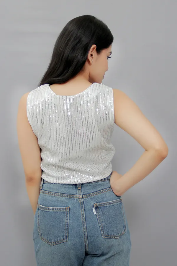 Party_Embellished_Women_White_Top