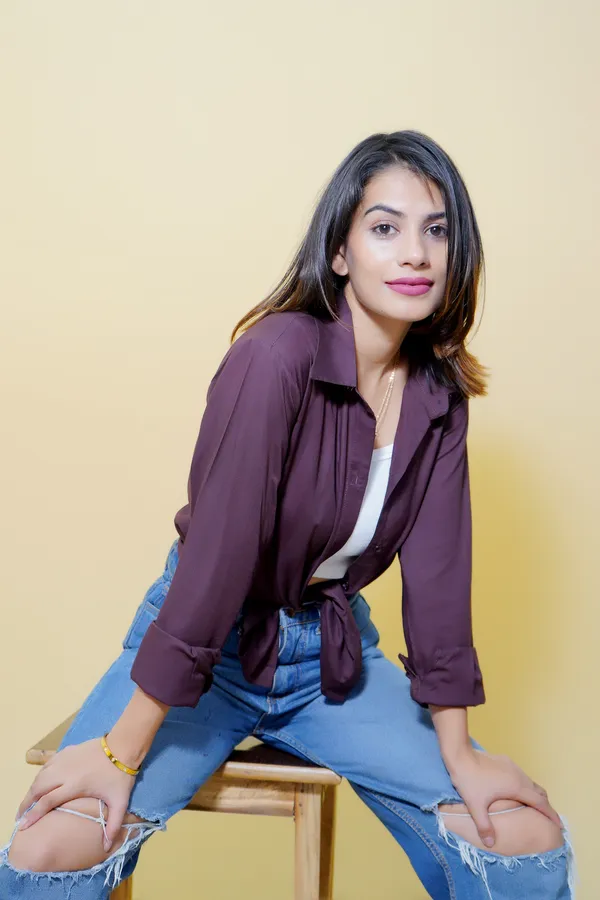 Purple_Cotton_Blend_Full_Sleeve_Solid_Hip_Length_Relaxed_Fit_Shirt_For_Women