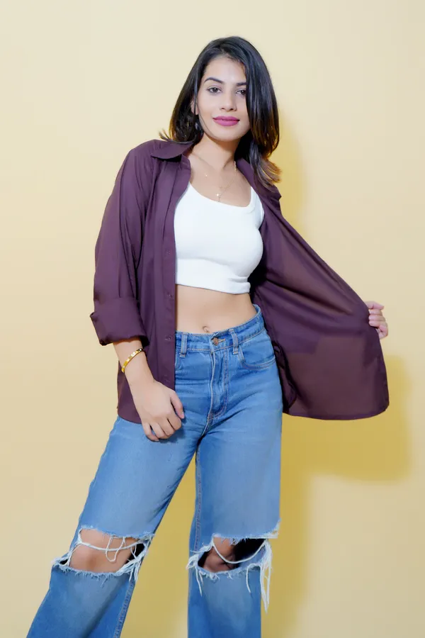 Purple_Cotton_Blend_Full_Sleeve_Solid_Hip_Length_Relaxed_Fit_Shirt_For_Women