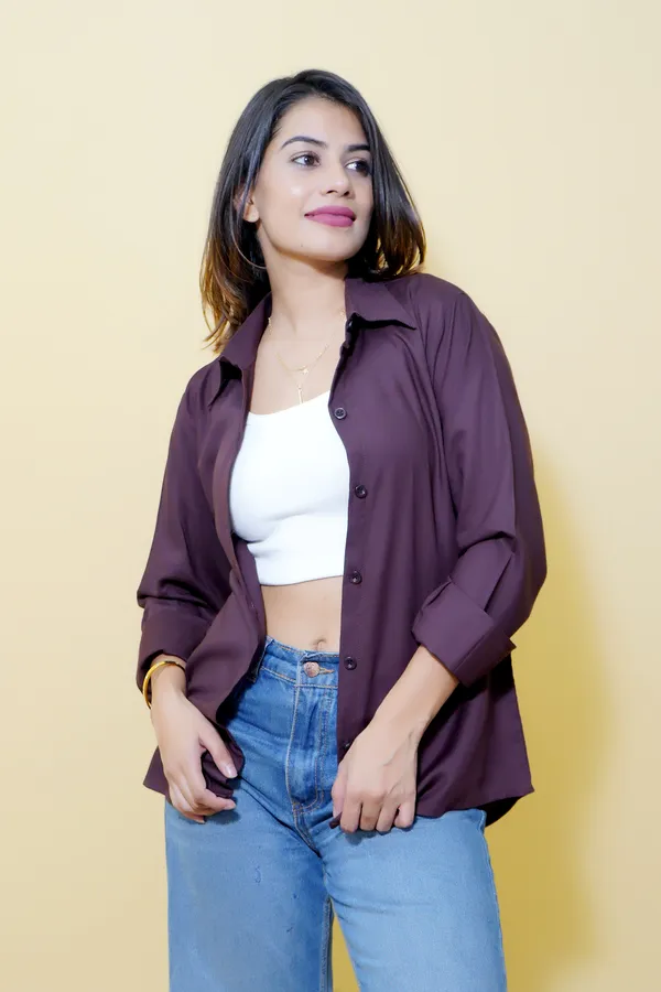 Purple_Cotton_Blend_Full_Sleeve_Solid_Hip_Length_Relaxed_Fit_Shirt_For_Women